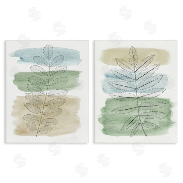 stupell industries Alonzo Saunders | Neutral Spring Forest Branches