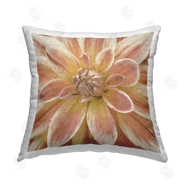 Stupell Industries Alonzo Saunders | Ombre Flower Petals Printed Throw Pillow