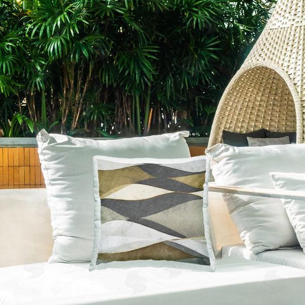 Stupell Industries Alonzo Saunders | Southwestern Arch Shapes Printed Throw Pillow