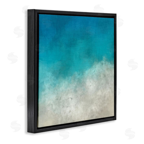 Stupell Industries Alpenglow Workshop | Aerial Ocean Shoreline View Sea Water Foam Wall Art