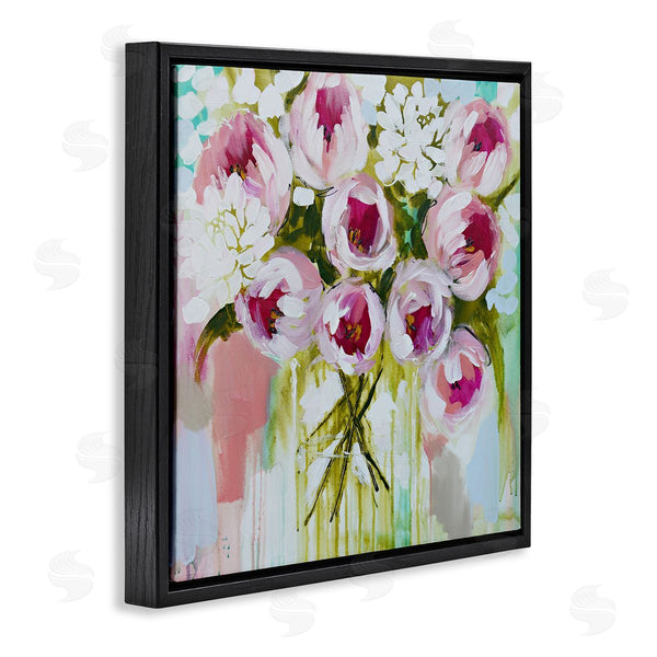Stupell Industries Amanda Brooks | Abstract Peony Cluster