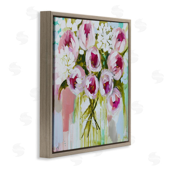 Stupell Industries Amanda Brooks | Abstract Peony Cluster