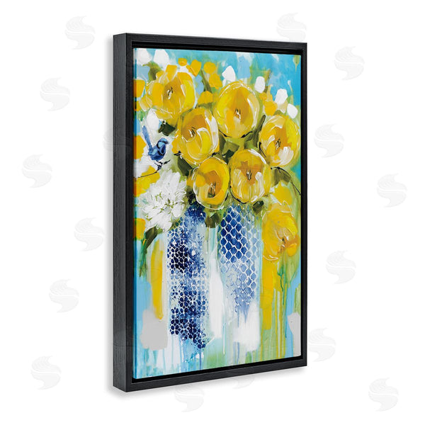 Stupell Industries Amanda Brooks | Sunshine Yellow Flowers