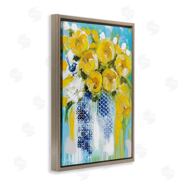 Stupell Industries Amanda Brooks | Sunshine Yellow Flowers