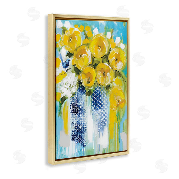 Stupell Industries Amanda Brooks | Sunshine Yellow Flowers
