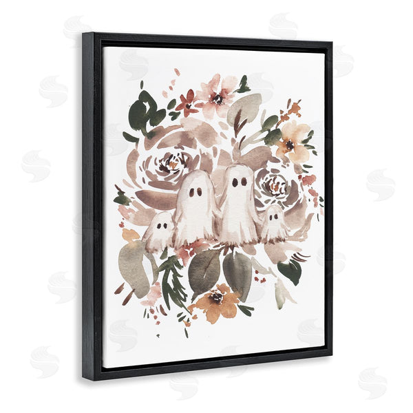 Stupell Industries Amanda Cook | Little Ghosts With Botanicals