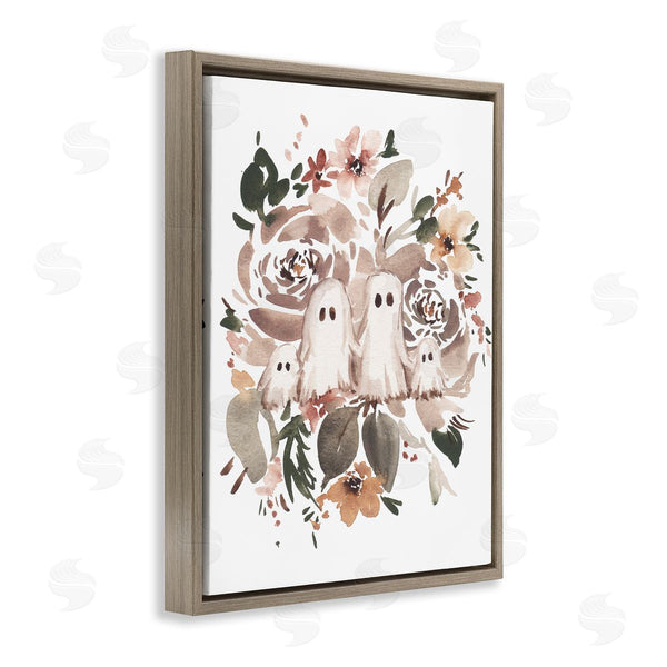 Stupell Industries Amanda Cook | Little Ghosts With Botanicals
