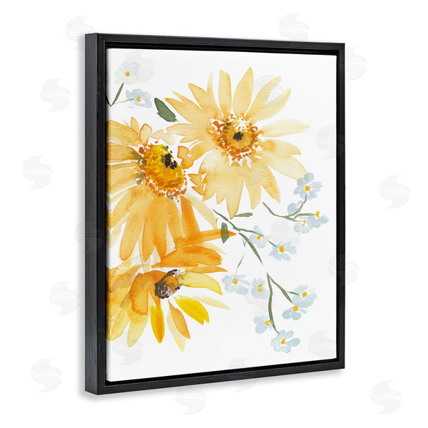 Stupell Industries Amanda Cook | Modern Yellow Daisies