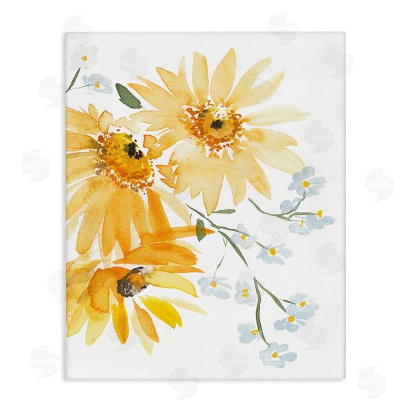 stupell industries Amanda Cook | Modern Yellow Daisies
