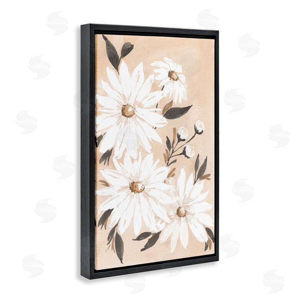 Stupell Industries Amanda Cook | Muted Neutral Daisies