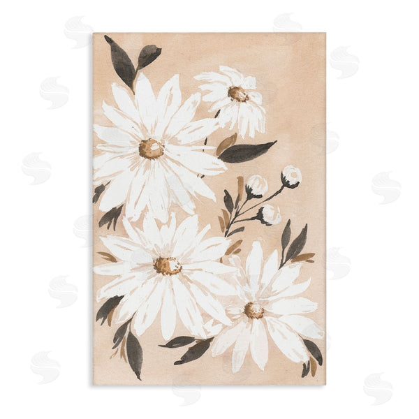stupell industries Amanda Cook | Muted Neutral Daisies