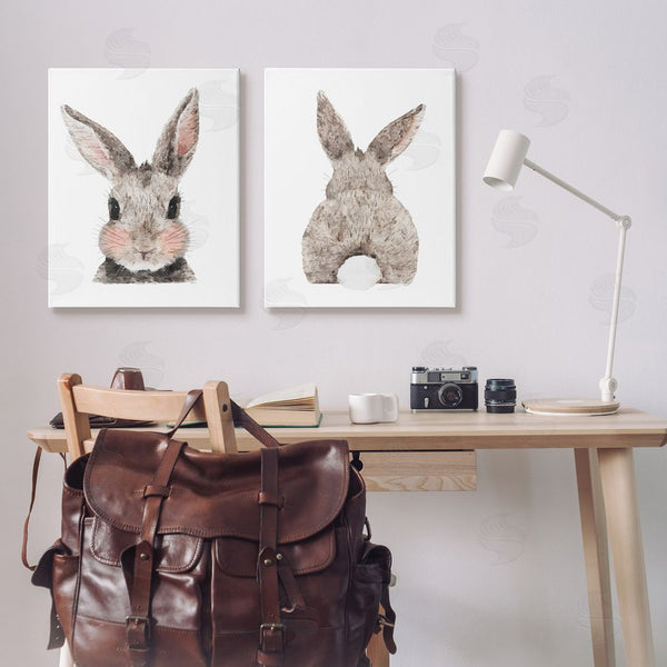Stupell Industries Amanda Greenwood | Adorable Bunny Cotton Tail Rabbit Wall Art