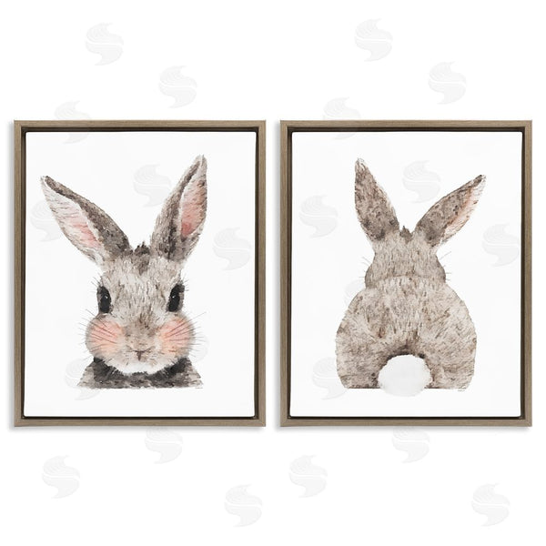 Stupell Industries Amanda Greenwood | Adorable Bunny Cotton Tail Rabbit Wall Art