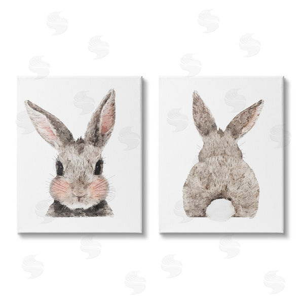 stupell industries Amanda Greenwood | Adorable Bunny Cotton Tail Rabbit Wall Art