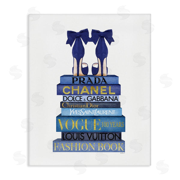 stupell industries Amanda Greenwood | Blue Bow Heels on Bookstack