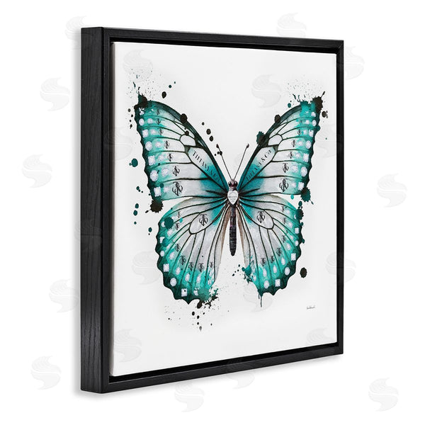 Stupell Industries Amanda Greenwood | Blue Glam Butterfly