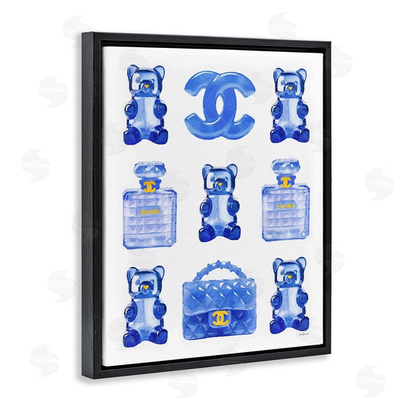 Stupell Industries Amanda Greenwood | Blue Glam Gummy Candy