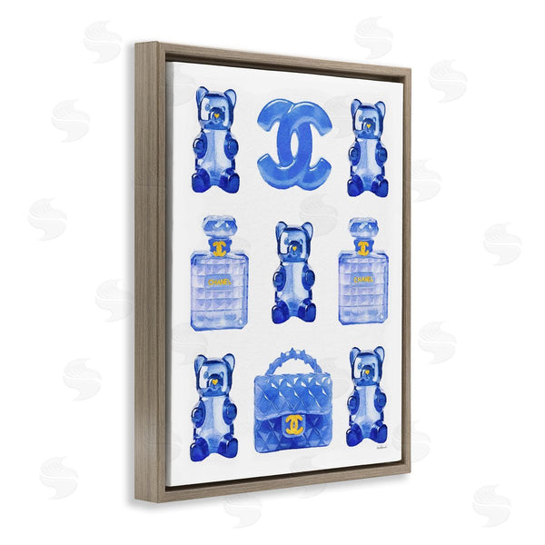 Stupell Industries Amanda Greenwood | Blue Glam Gummy Candy