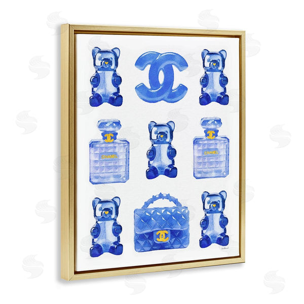 Stupell Industries Amanda Greenwood | Blue Glam Gummy Candy