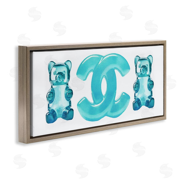 Stupell Industries Amanda Greenwood | Blue Glam Gummy Wall Art