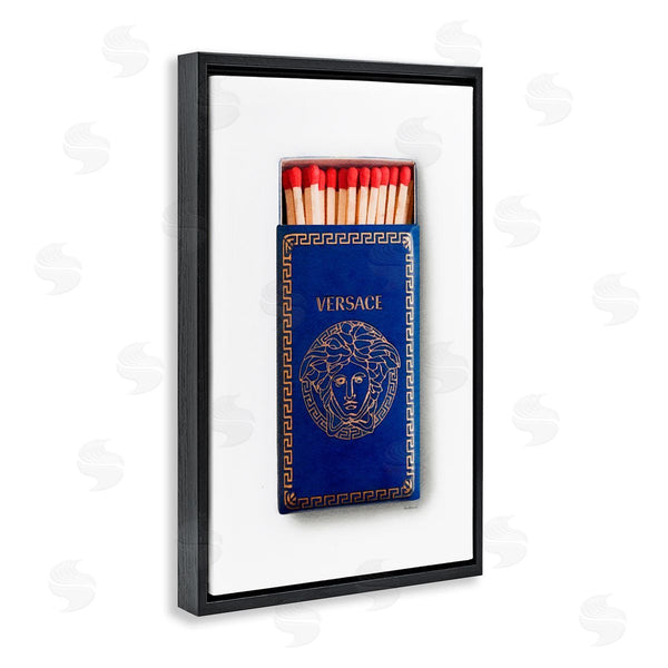 Stupell Industries Amanda Greenwood | Blue Trendy Matchbox