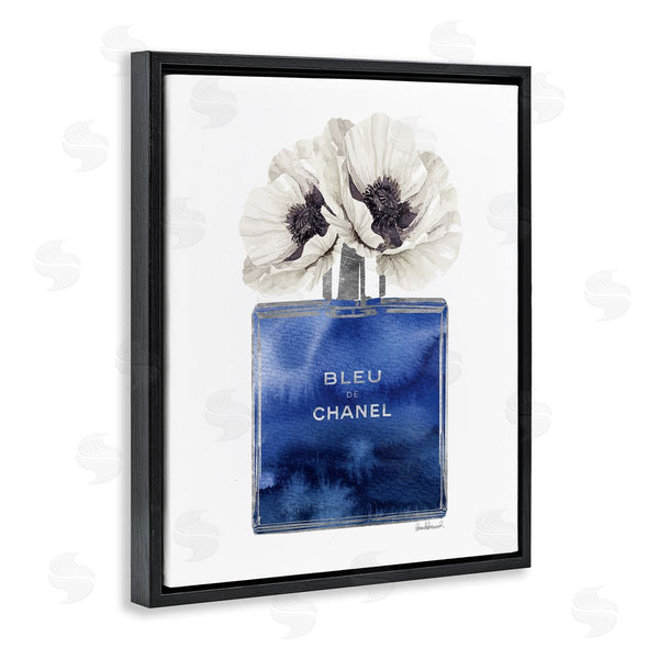 Stupell Industries Amanda Greenwood | Blue Watercolor Floral Perfume