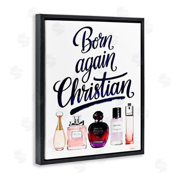 Stupell Industries Amanda Greenwood | Born Again Christian Skincare Wall Art