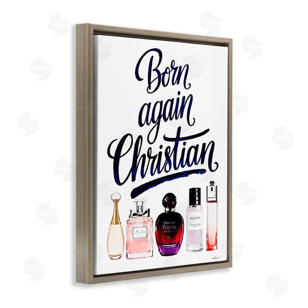 Stupell Industries Amanda Greenwood | Born Again Christian Skincare Wall Art