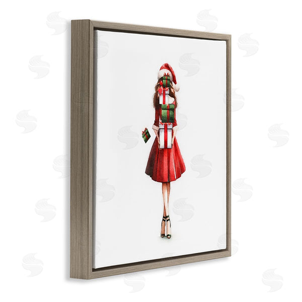 Stupell Industries Amanda Greenwood | Carrying Christmas Fun