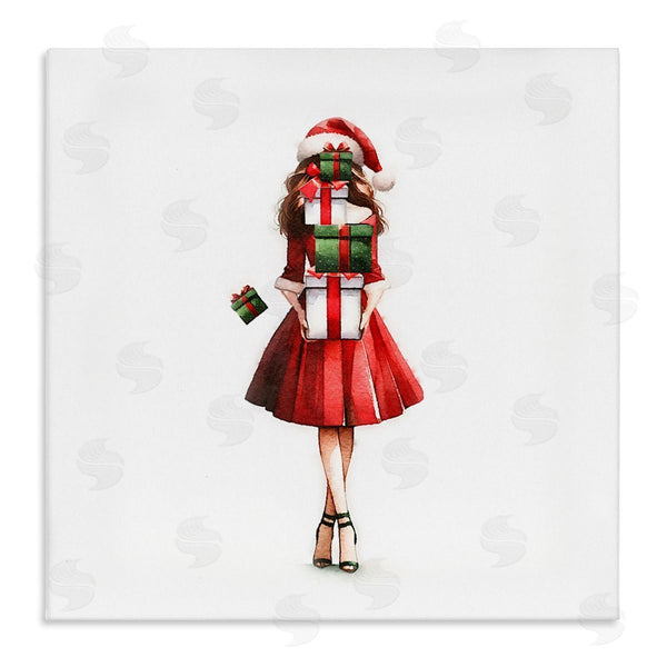 stupell industries Amanda Greenwood | Carrying Christmas Fun