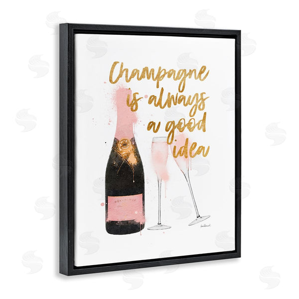 Stupell Industries Amanda Greenwood | Champagne Always Good Idea Wall Art