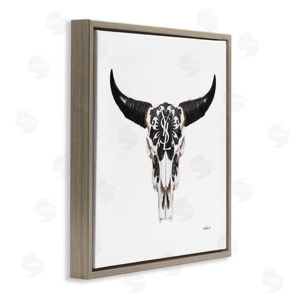 Stupell Industries Amanda Greenwood | Chic Brand Cattle Skull Wall Art