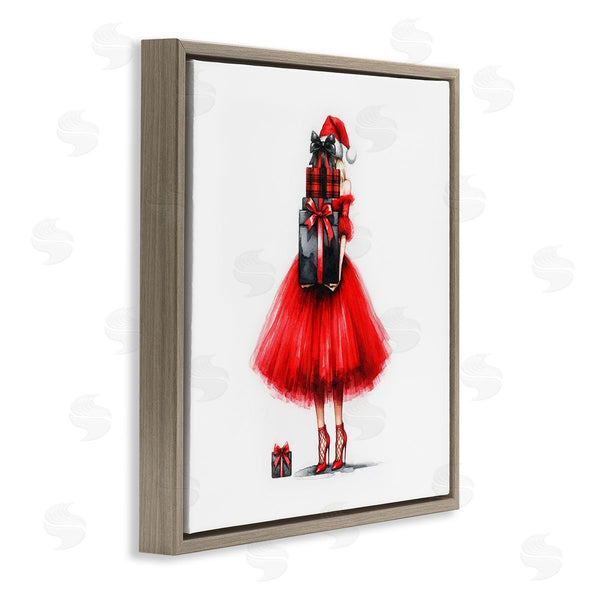 Stupell Industries Amanda Greenwood | Chic Christmas Gal