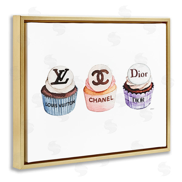 Stupell Industries Amanda Greenwood | Chic Fashion Cupcake Trio Wall Art