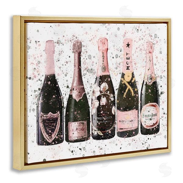 Stupell Industries Amanda Greenwood | Chic Pink Rose Bottles