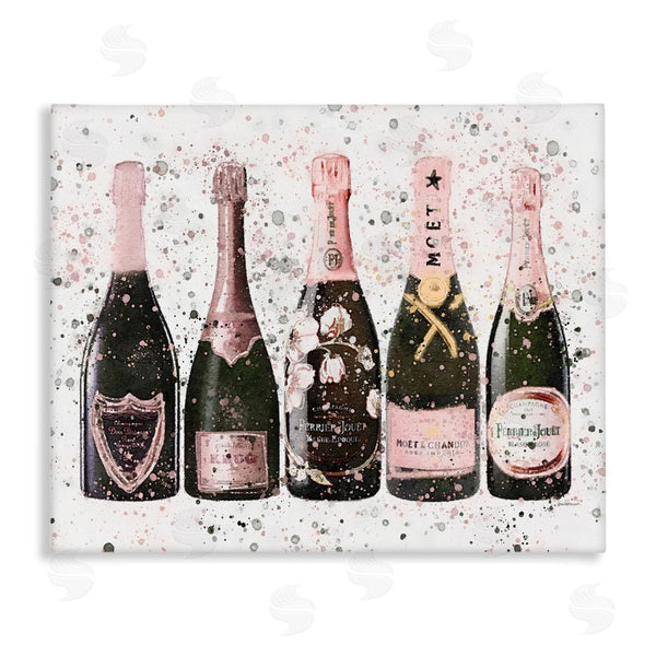 stupell industries Amanda Greenwood | Chic Pink Rose Bottles