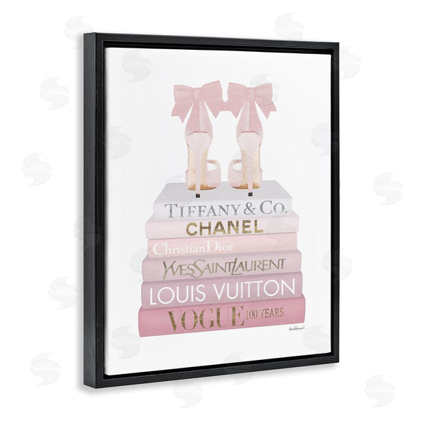 Stupell Industries Amanda Greenwood | Chic Shoes Glam Bookstack