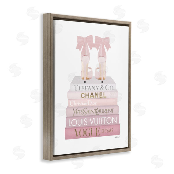 Stupell Industries Amanda Greenwood | Chic Shoes Glam Bookstack