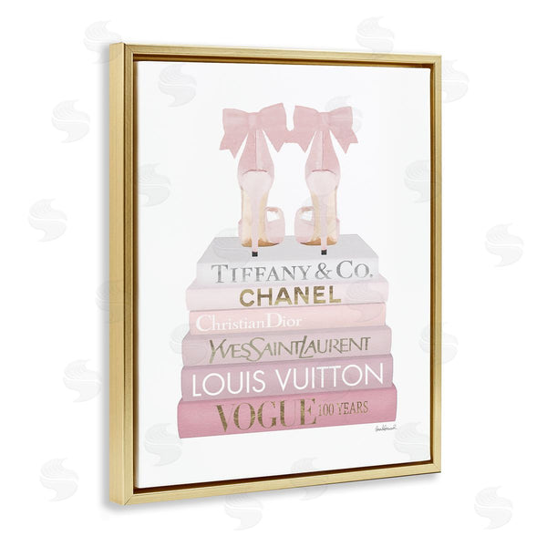 Stupell Industries Amanda Greenwood | Chic Shoes Glam Bookstack