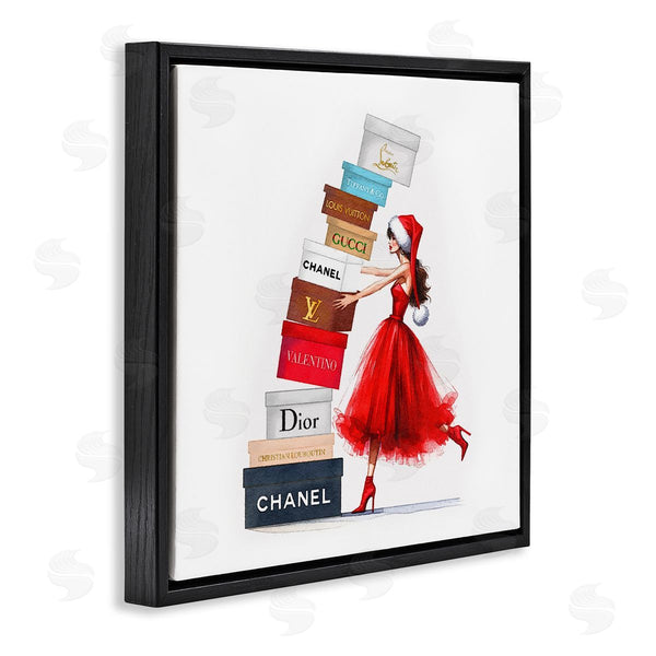 Stupell Industries Amanda Greenwood | Christmas Shopping Boxes