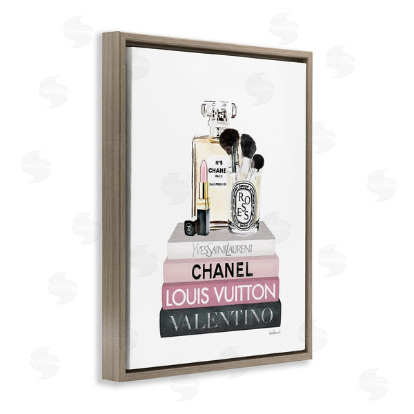 Stupell Industries Amanda Greenwood | Cosmetics On Pink Books