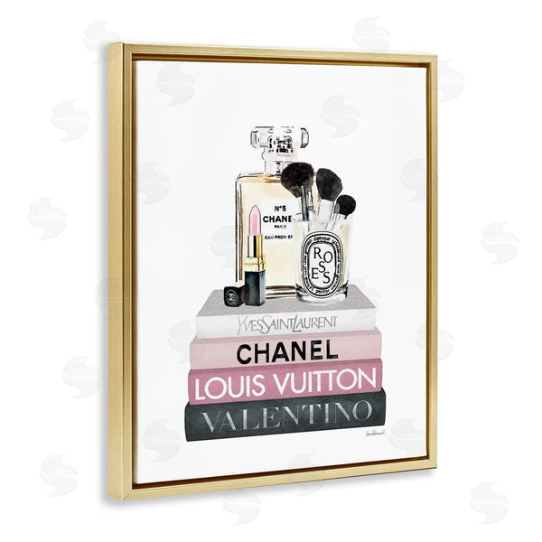 Stupell Industries Amanda Greenwood | Cosmetics On Pink Books