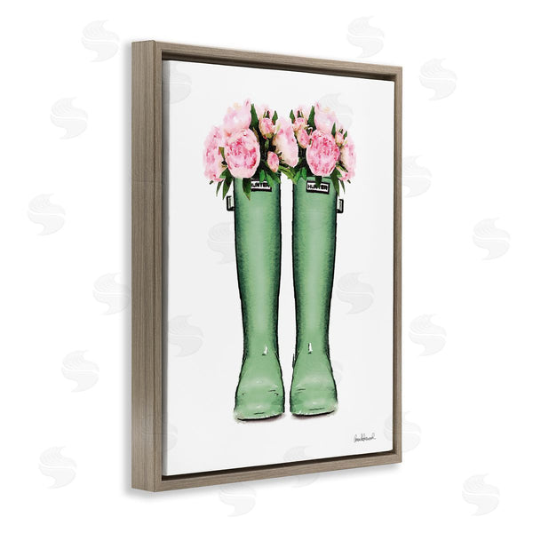 Stupell Industries Amanda Greenwood | Country Boots With Peonies