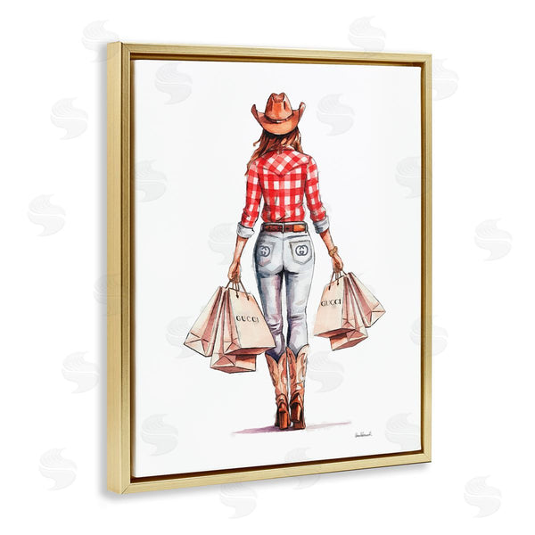 Stupell Industries Amanda Greenwood | Country Cowgirl Shopping