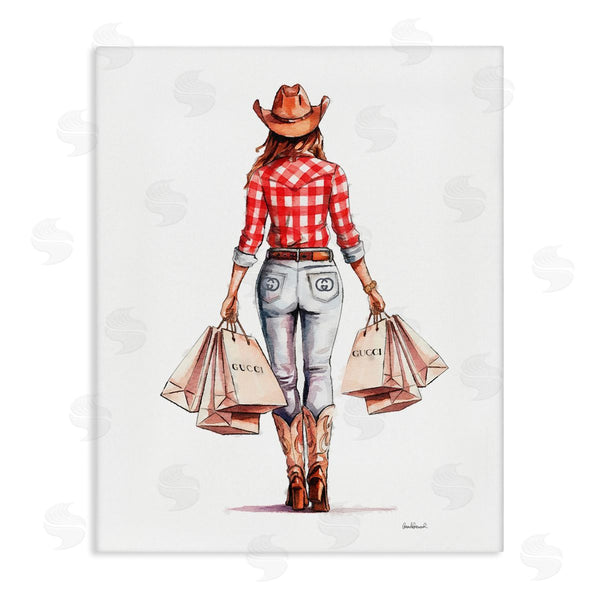 stupell industries Amanda Greenwood | Country Cowgirl Shopping