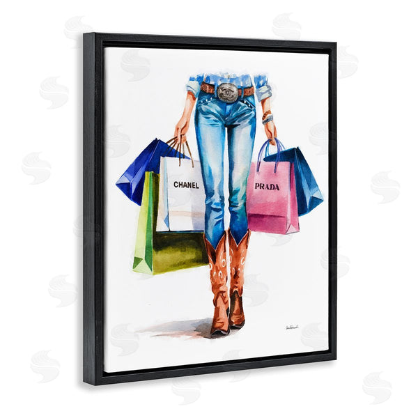 Stupell Industries Amanda Greenwood | Country Girl Shopping Bags