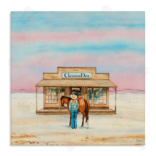 stupell industries Amanda Greenwood | Cowgirl & Horse Shopping