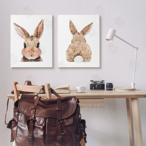 Stupell Industries Amanda Greenwood | Cute Bunny Blushing Rabbit Wall Art