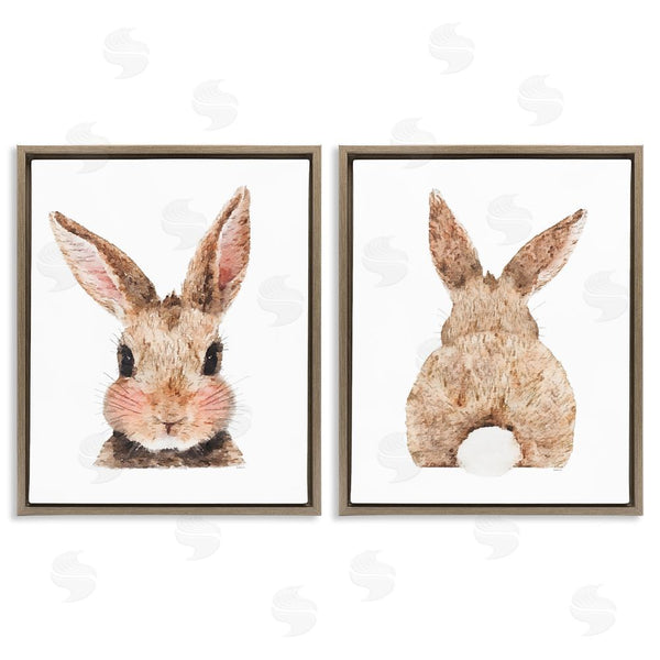 Stupell Industries Amanda Greenwood | Cute Bunny Blushing Rabbit Wall Art
