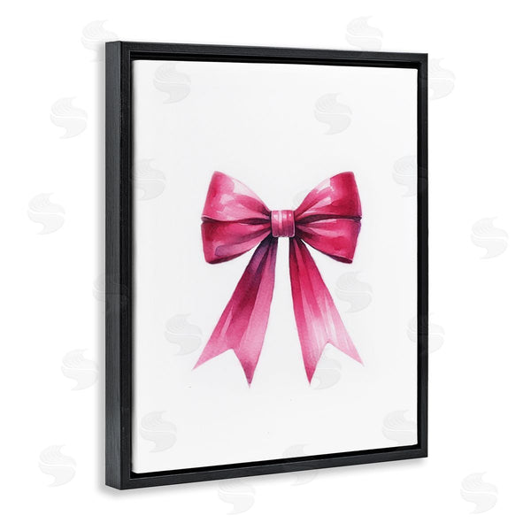 Stupell Industries Amanda Greenwood | Dark Magenta Ribbon Wall Art